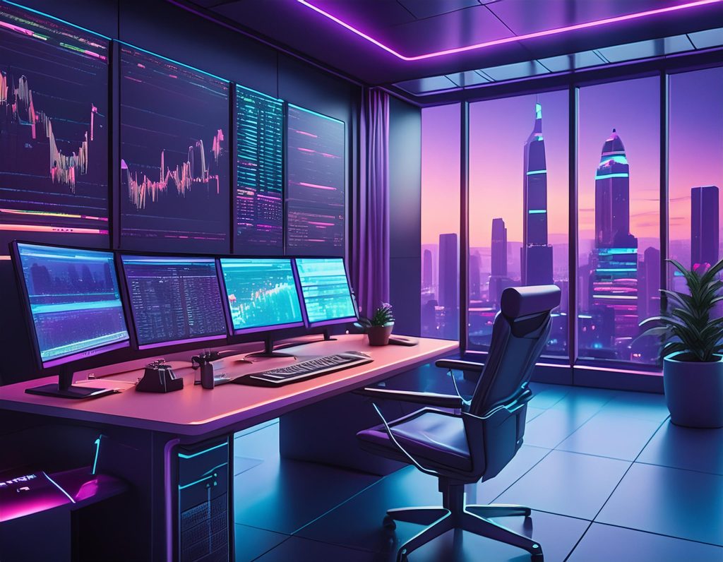 Firefly stock trading screens with charts 39129