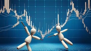 Two traders using volatility